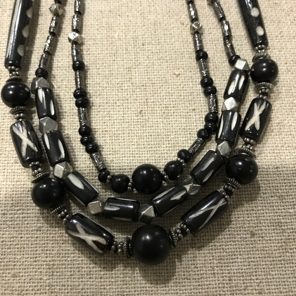 Chan Luu 3 Strand Beaded Necklace — image 4 of 7